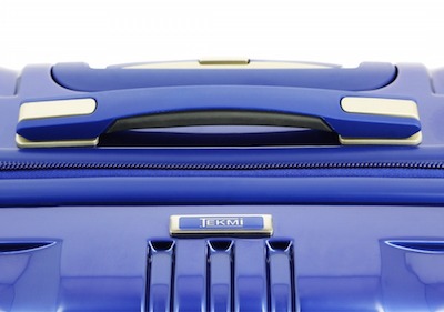 TOOGOO etiquette a bagage en plastique etiquette de bagage Bleu
